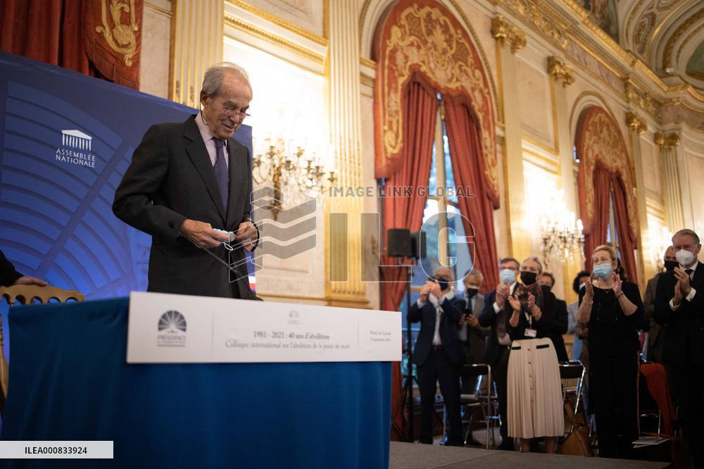 40th Anniversary of the Abolition Of Death Penalty - Paris
