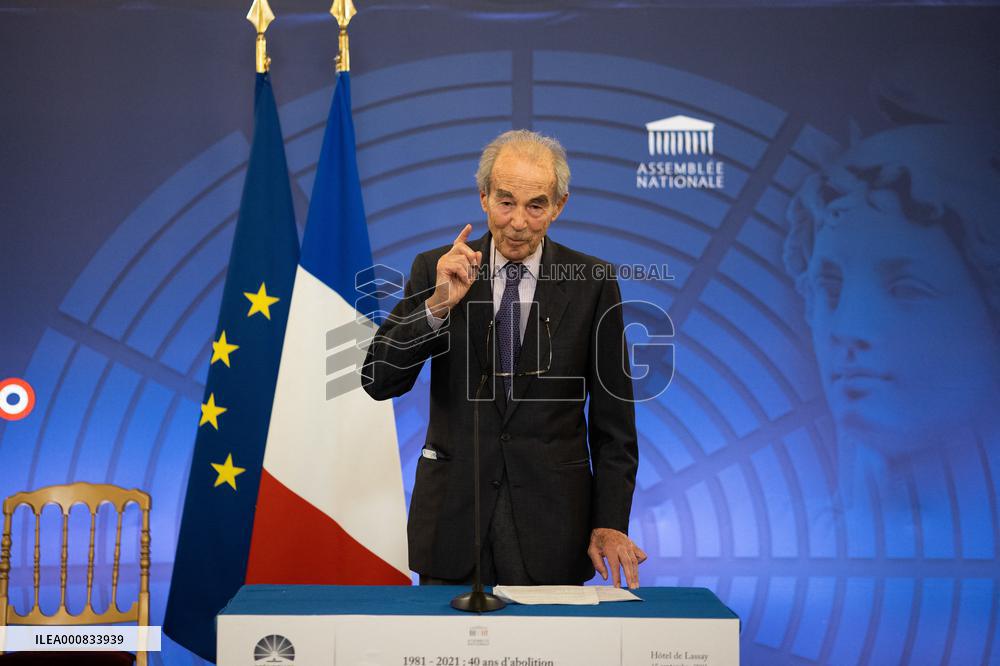 40th Anniversary of the Abolition Of Death Penalty - Paris