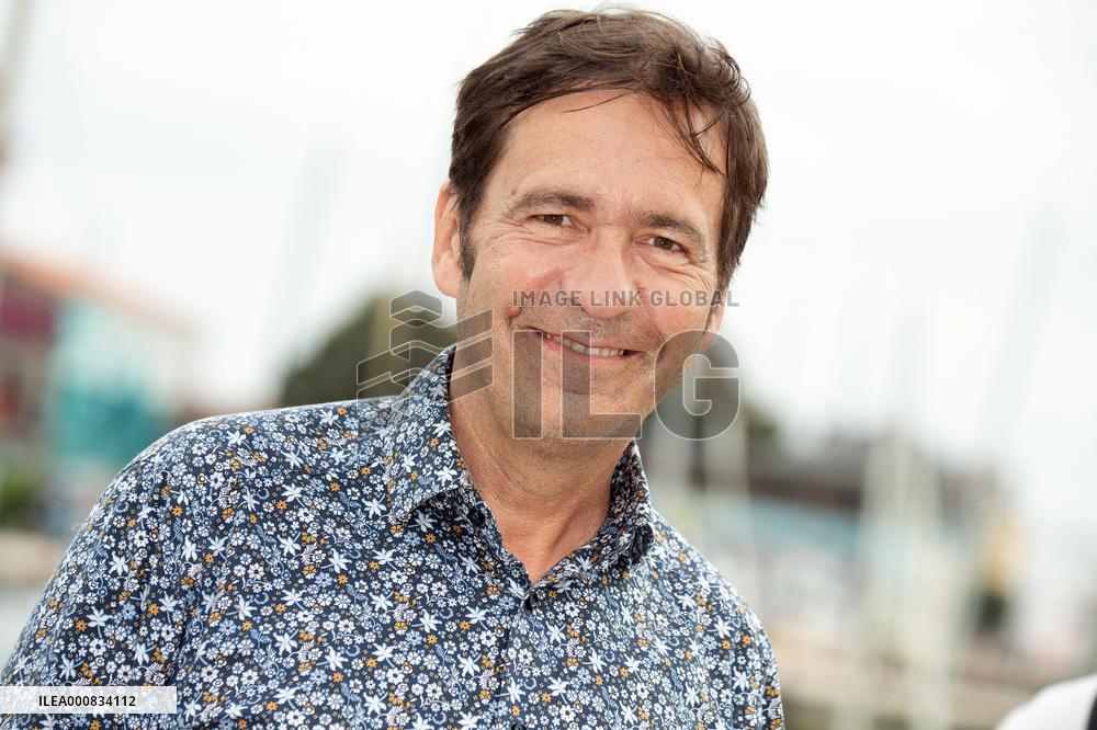 23rd TV Fiction Festival- Thierry Samitier photocall - La Rochelle - Day Two