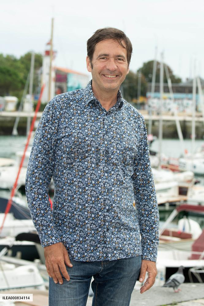 23rd TV Fiction Festival- Thierry Samitier photocall - La Rochelle - Day Two