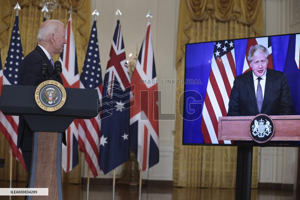 DC: President Joe Biden delivers remarks about a national security initiative