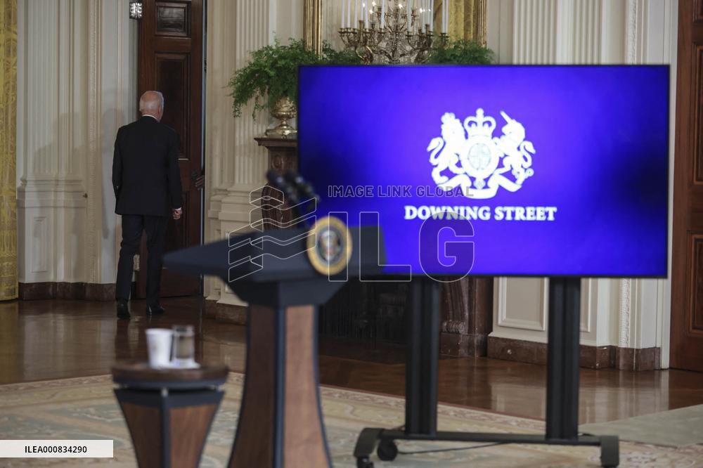 DC: President Joe Biden delivers remarks about a national security initiative