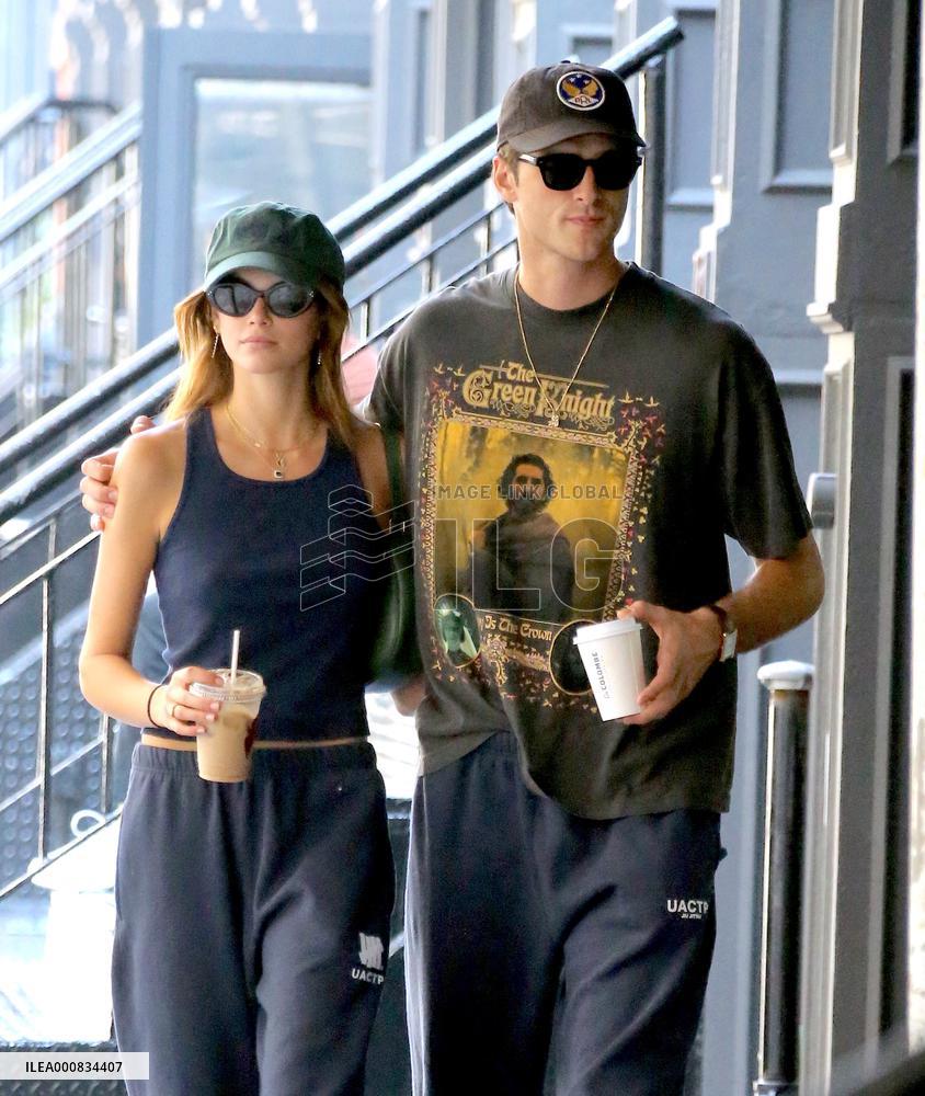 Kaia Gerber and Jacob Elordi out in New York