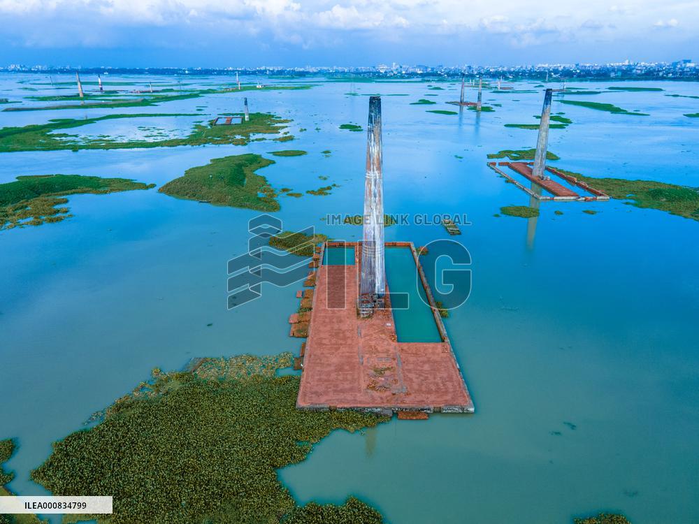 Brick Factories Flooded Due To Heavy Rains - Bangladesh