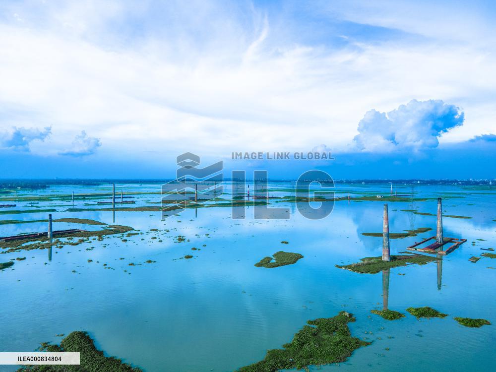 Brick Factories Flooded Due To Heavy Rains - Bangladesh