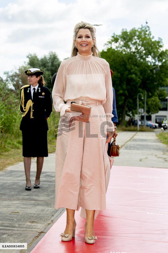 Queen Maxima At Opening National Supercomputer Snellius - Amsterdam