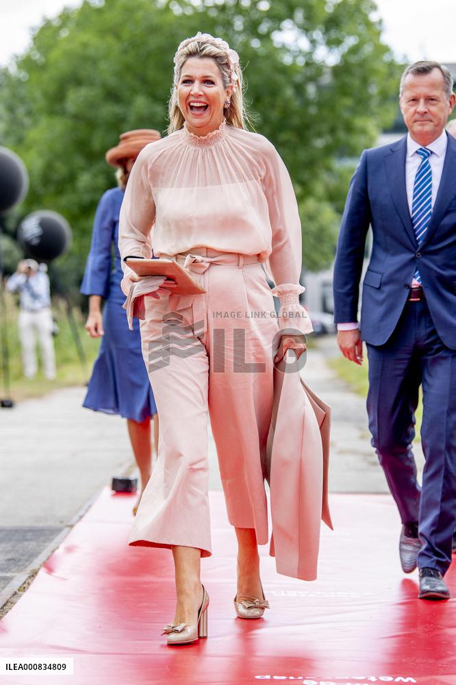 Queen Maxima At Opening National Supercomputer Snellius - Amsterdam