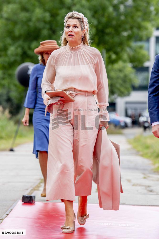 Queen Maxima At Opening National Supercomputer Snellius - Amsterdam