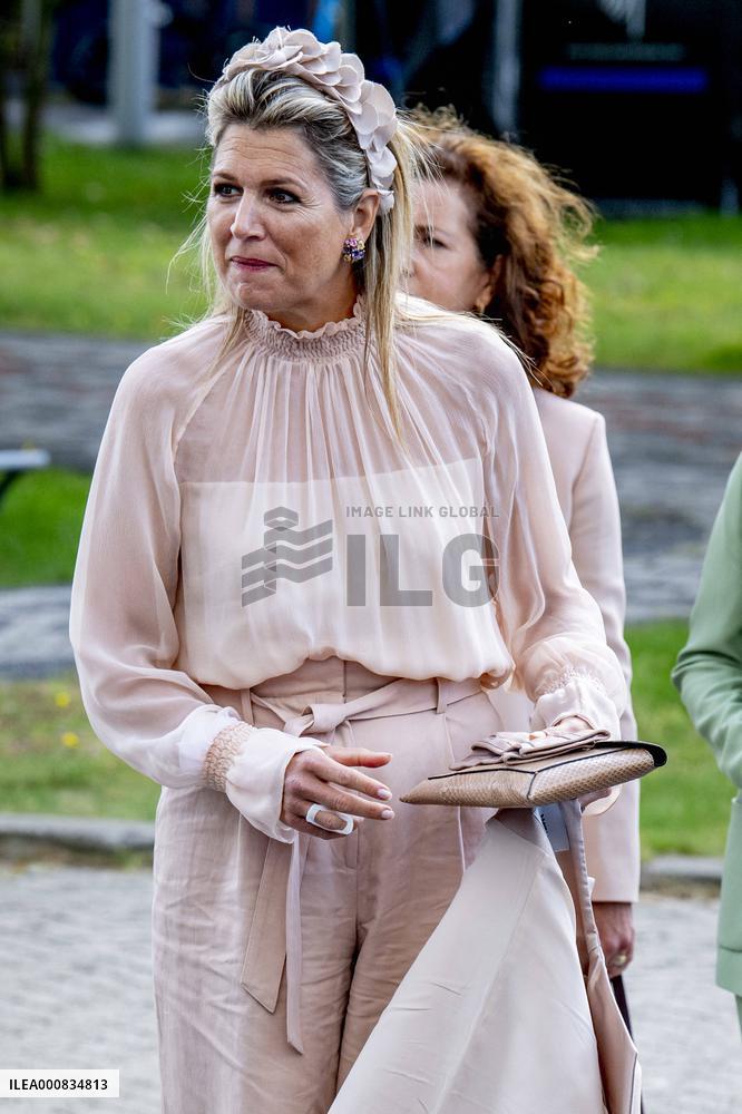 Queen Maxima At Opening National Supercomputer Snellius - Amsterdam