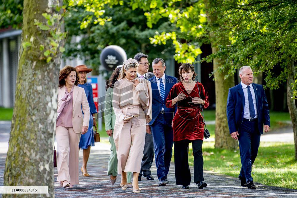 Queen Maxima At Opening National Supercomputer Snellius - Amsterdam
