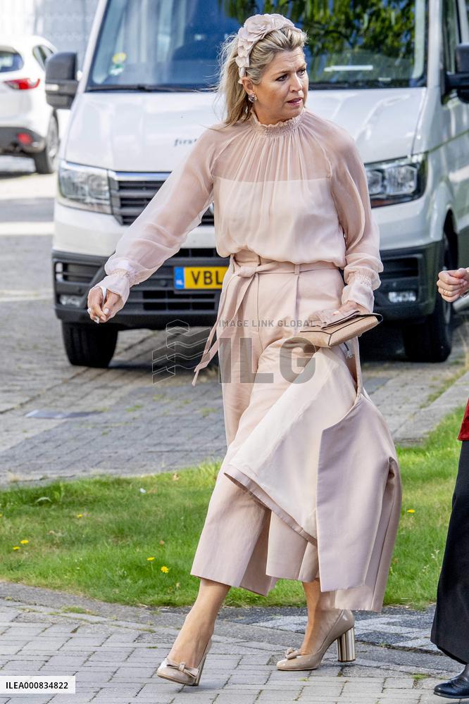Queen Maxima At Opening National Supercomputer Snellius - Amsterdam