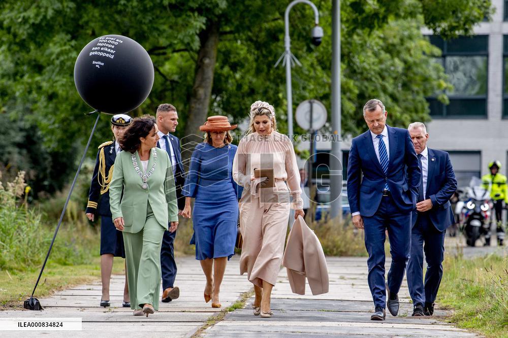Queen Maxima At Opening National Supercomputer Snellius - Amsterdam