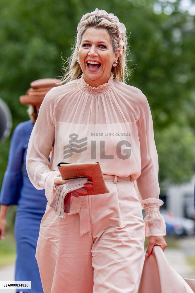 Queen Maxima At Opening National Supercomputer Snellius - Amsterdam