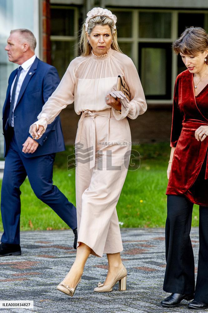 Queen Maxima At Opening National Supercomputer Snellius - Amsterdam
