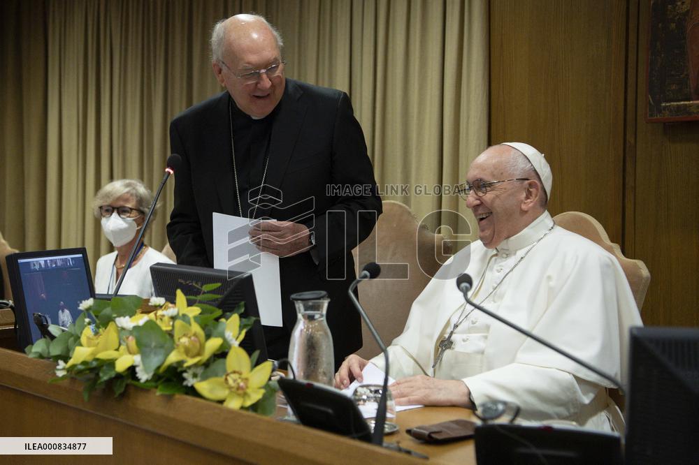 Pope Francis During Audience - Vatican