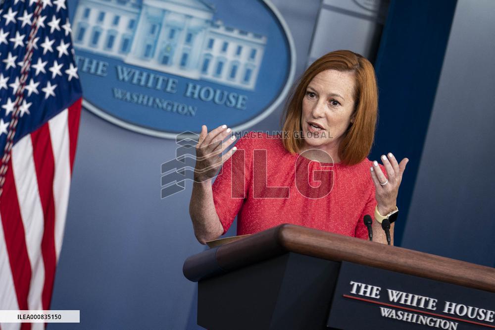 Press Secretary Jen Psaki Delivers Daily Press Briefing