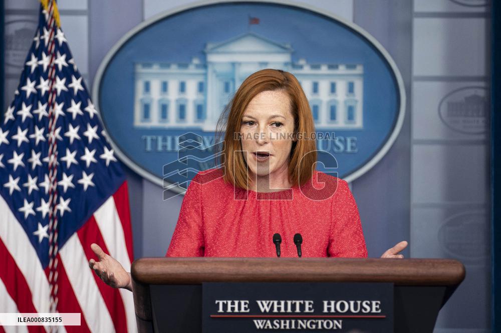 Press Secretary Jen Psaki Delivers Daily Press Briefing