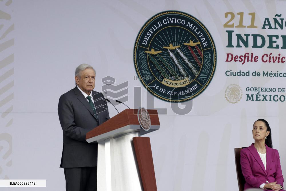 Ceremony Of The 211th Anniversary Of The independence Day