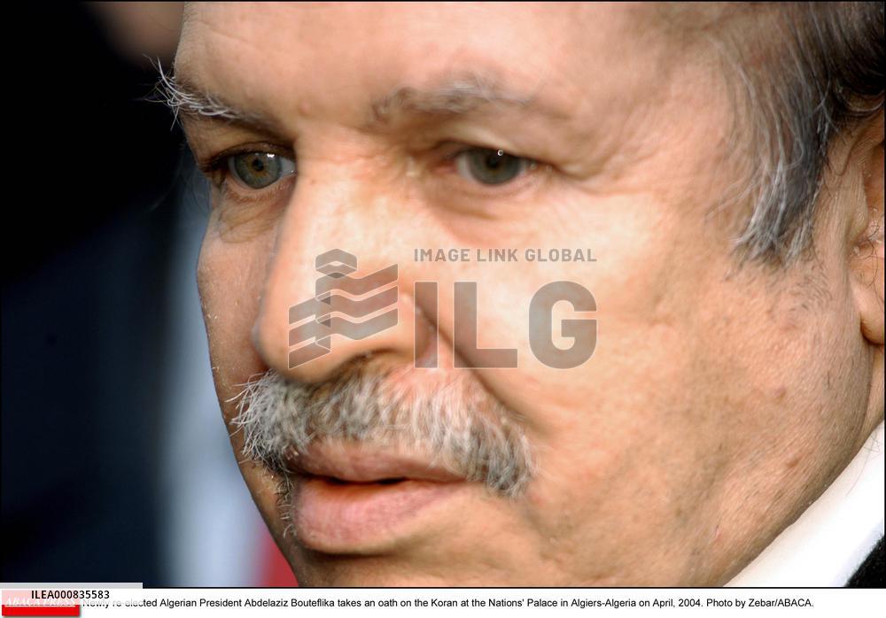 Newly-elected Algerian President Bouteflika