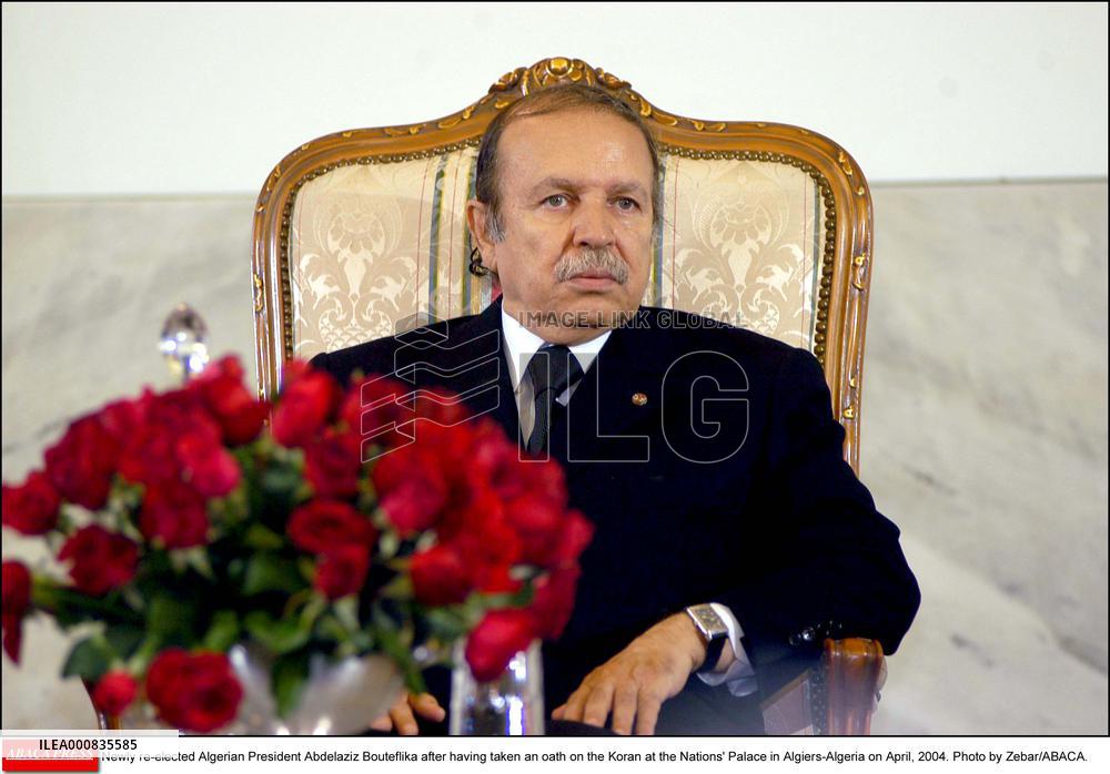 Newly-elected Algerian President Bouteflika
