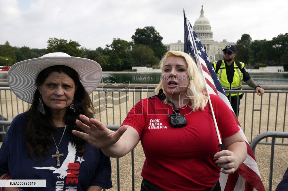 Justice for J6 rally - Washington