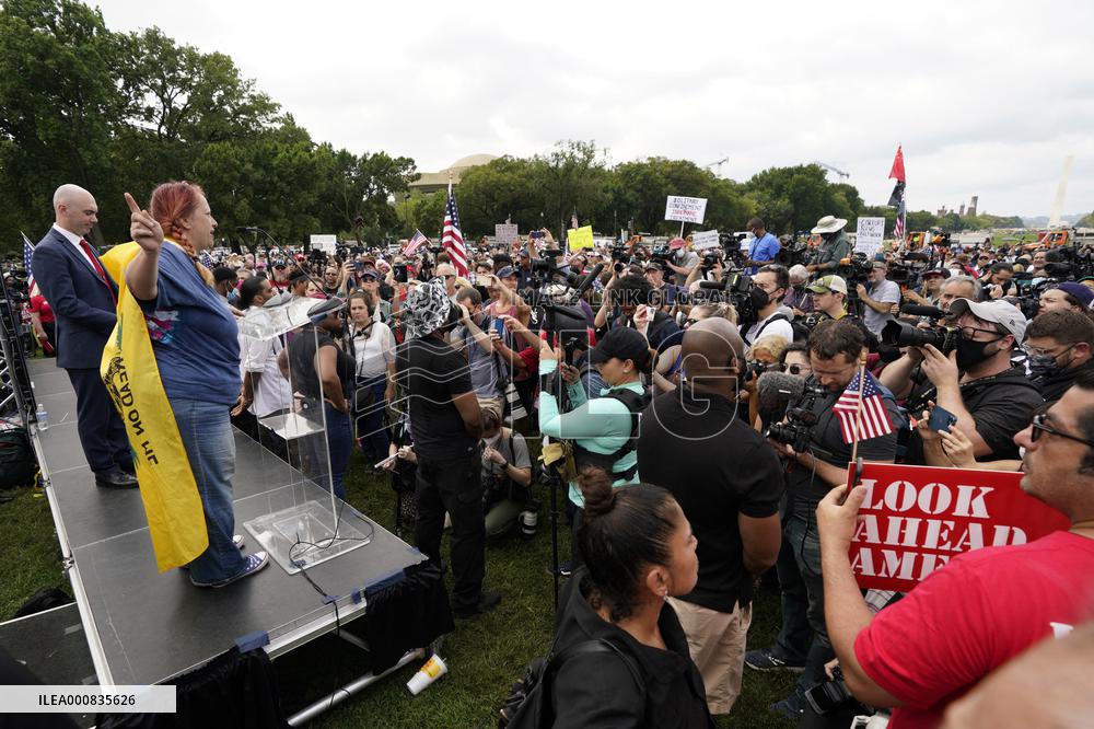 Justice for J6 rally - Washington