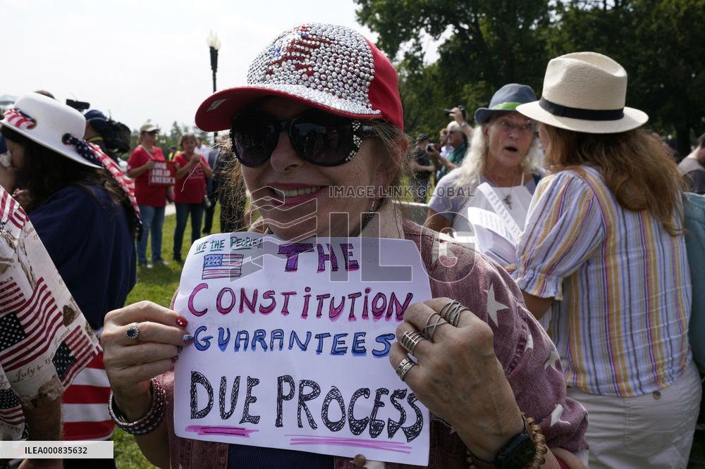 Justice for J6 rally - Washington