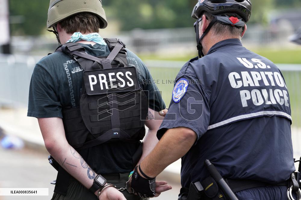 Justice for J6 rally - Washington