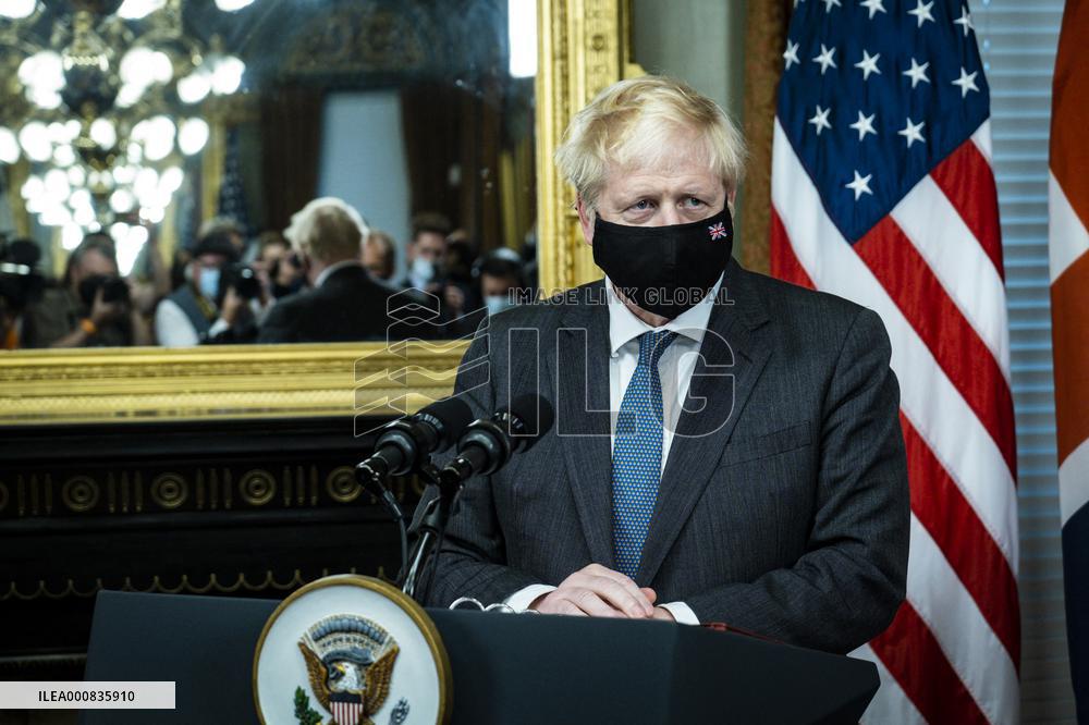 VP Harris and Prime Minister Boris Johnson Meet