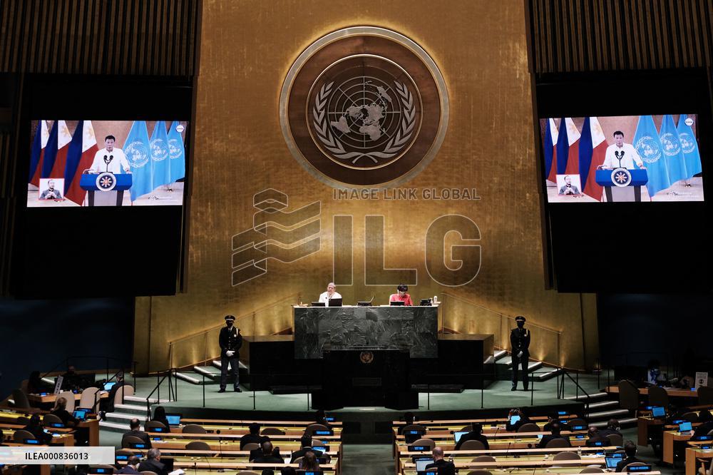 76th Session Of The United Nations General Assembly - NYC