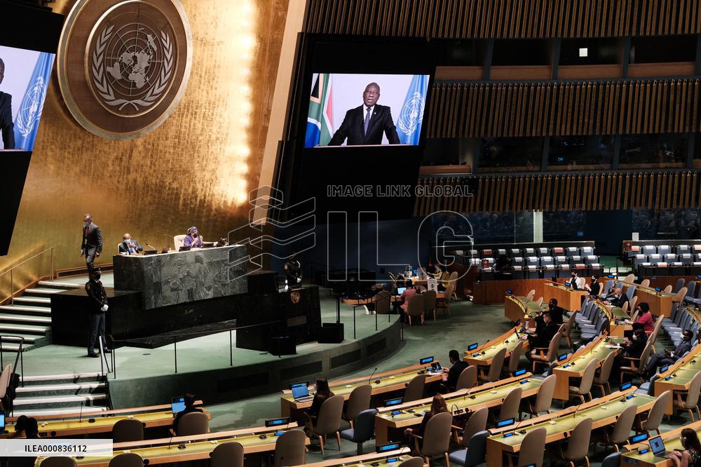 76th Session of the U.N. General Assembly - NYC