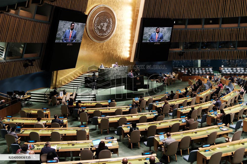 76th Session of the U.N. General Assembly - NYC