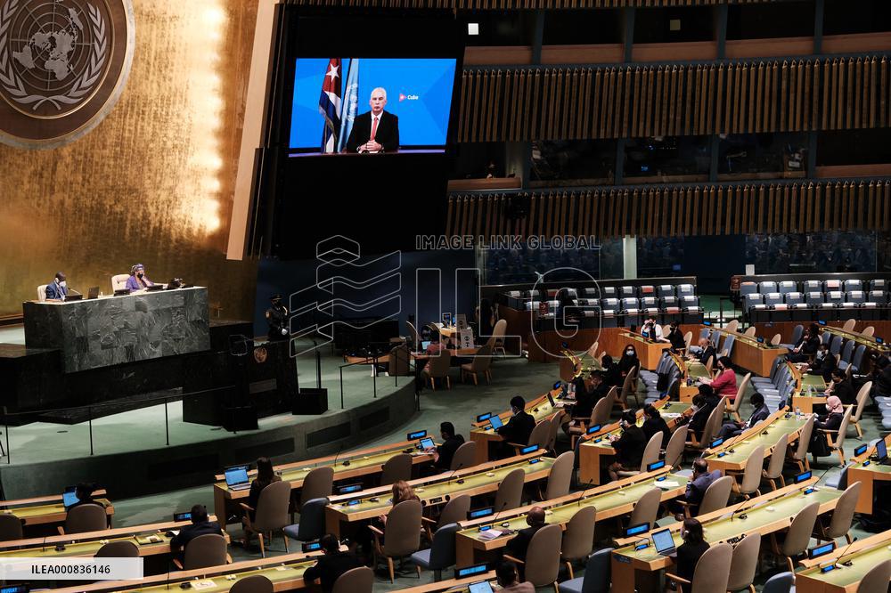 76th Session of the U.N. General Assembly - NYC