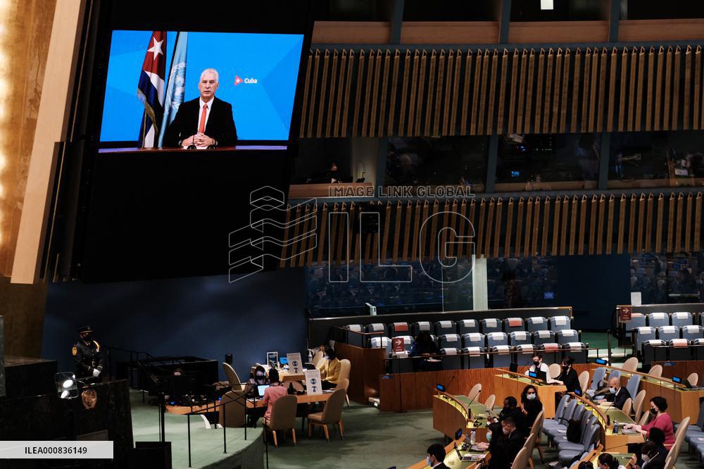 76th Session of the U.N. General Assembly - NYC