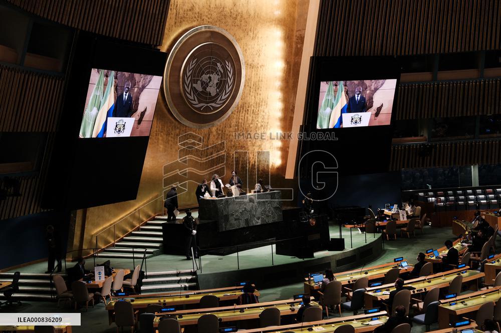 United Nations General Assembly Brings World Leaders Together In Person, And Virtually