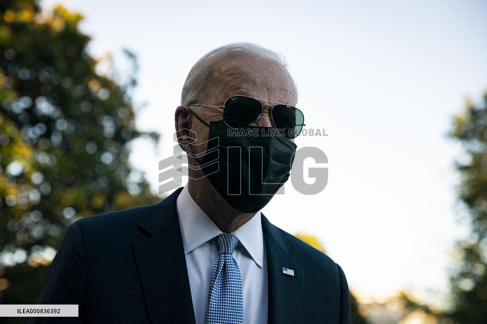 President Biden Departs The White House - Washington