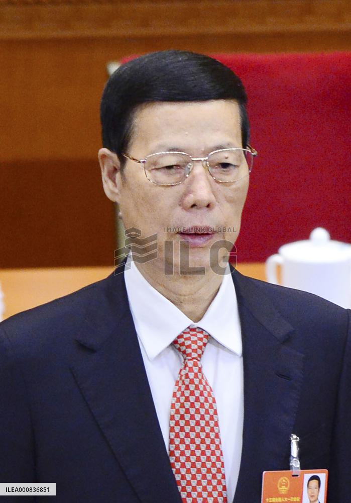 Chinese Vice Premier Zhang Gaoli