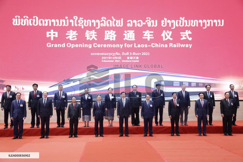 Laos-China railway opens