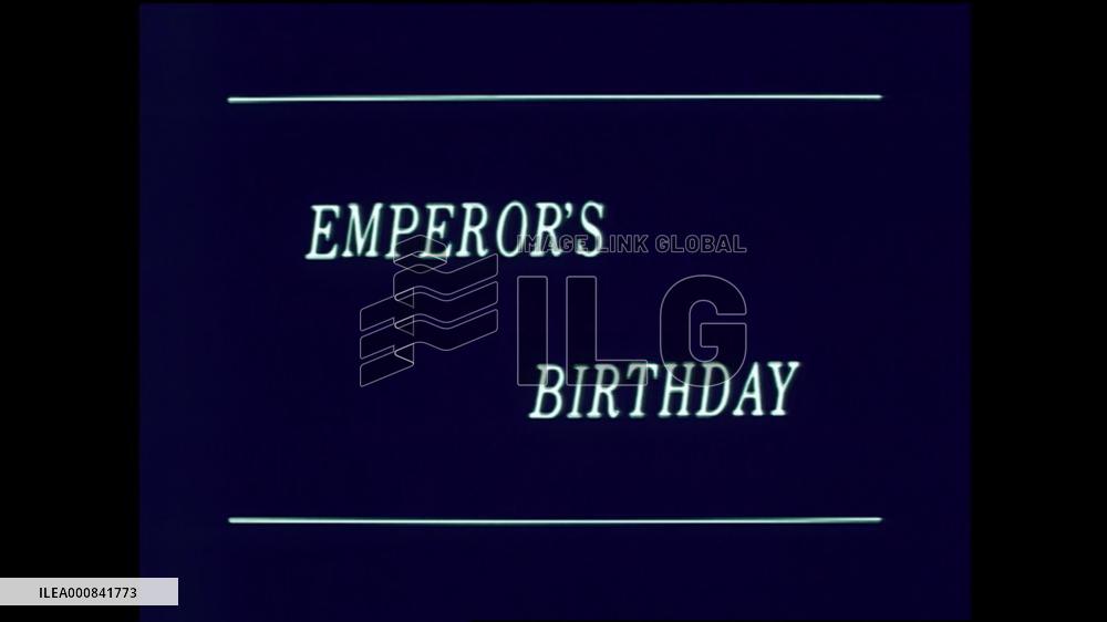 EMPEROR'S BIRTHDAY