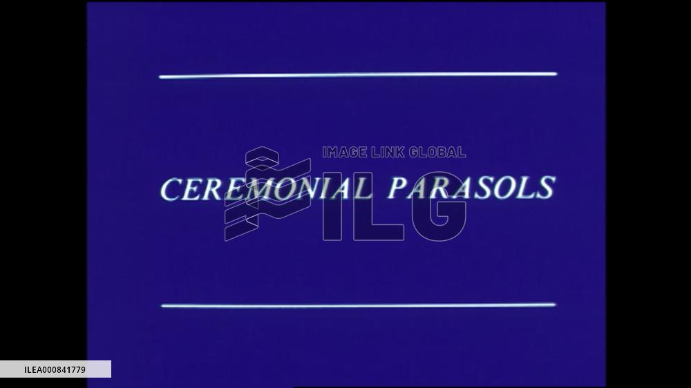 CEREMONIAL PARASOLS