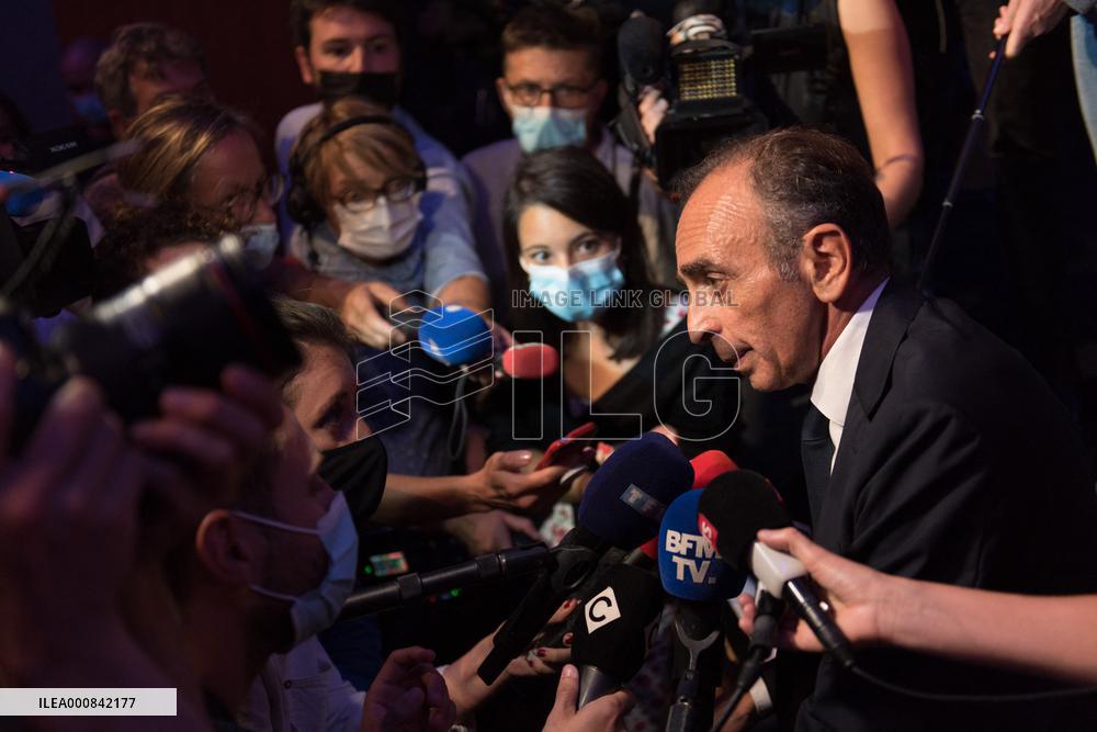 Eric Zemmour presents his new book in Toulon - South of France
