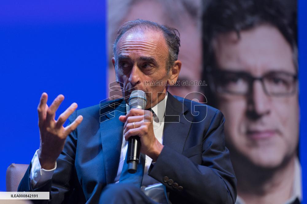 Eric Zemmour presents his new book in Toulon - South of France