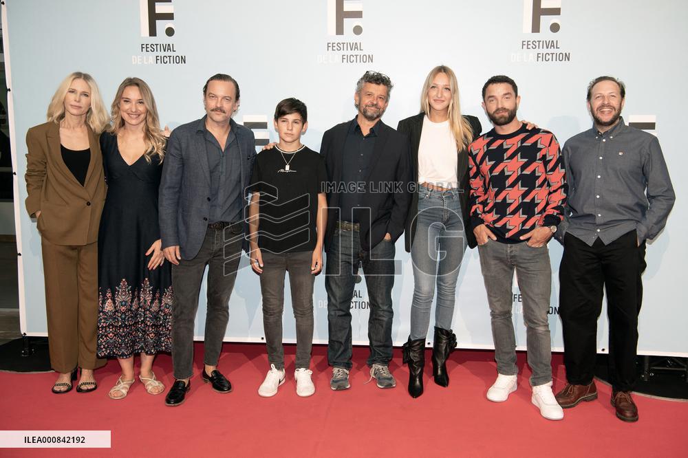 23rd TV Fiction Festival - Les particules elementaires photocall  - La Rochelle - Day Four