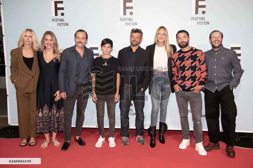 23rd TV Fiction Festival - Les particules elementaires photocall  - La Rochelle - Day Four