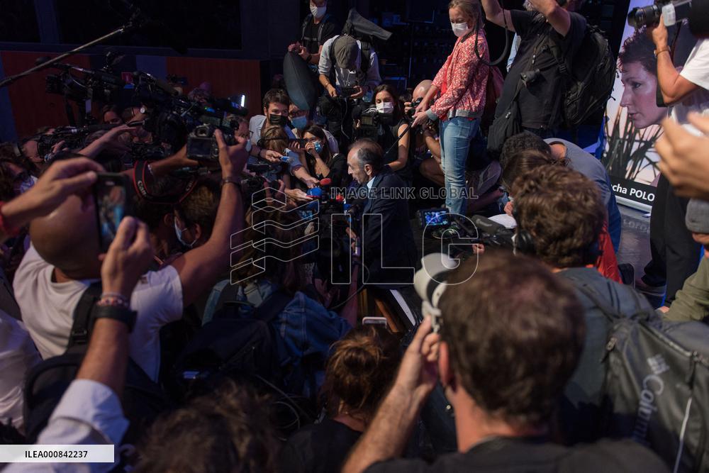 Eric Zemmour presents his new book in Toulon - South of France