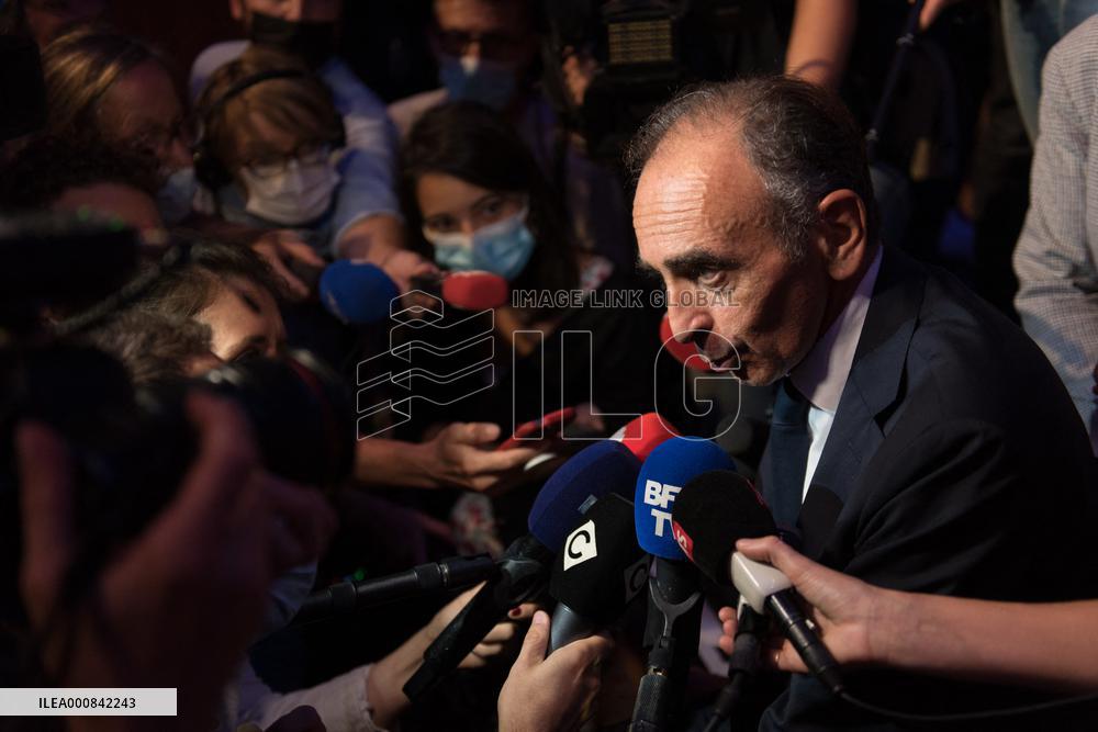 Eric Zemmour presents his new book in Toulon - South of France