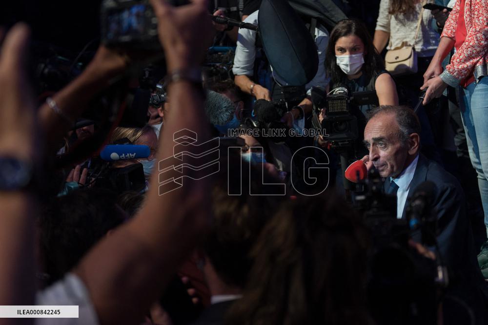 Eric Zemmour presents his new book in Toulon - South of France