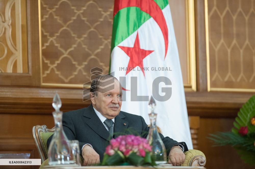 President Hollande Dr Honoris Causa Of Tlemcen University