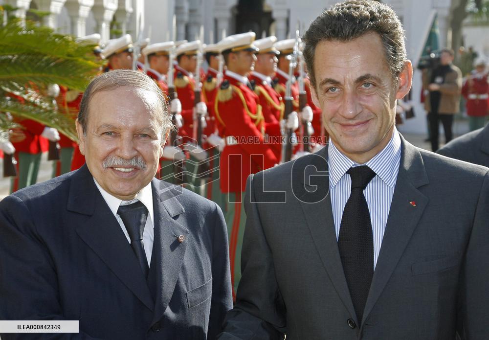 Nicolas Sarkozy on official visit in Algeria - Day 2