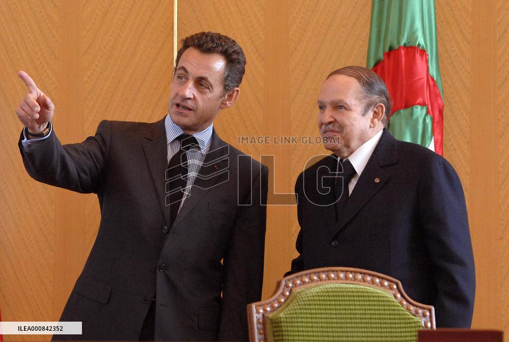 Nicolas Sarkozy on official visit in Algeria - Day 2